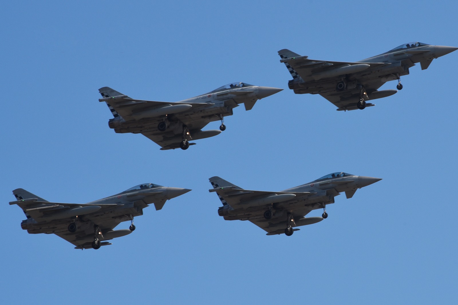 Aerei militari nei cieli del Trapanese: in corso l'esercitazione CAS Week  con gli Eurofighter del 37° Stormo 